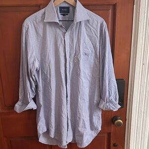 Façonnable Blue Men's Dress Shirt